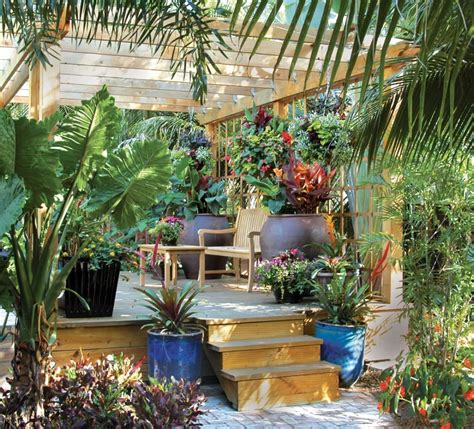34 Lovely Tropical Garden Design Ideas Magzhouse