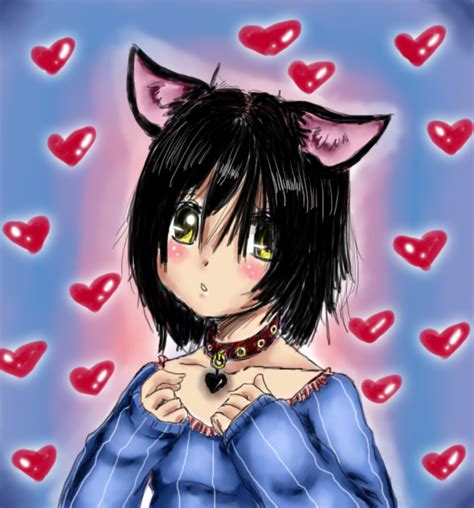 Ovquibita Cute Anime Kitty Girl