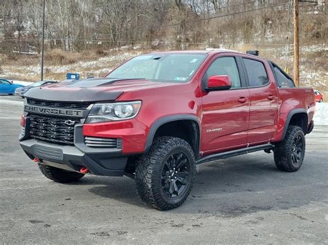 Red 2021 Chevrolet Colorado 4wd Zr2 Zr2 Dusk Special Edition Available