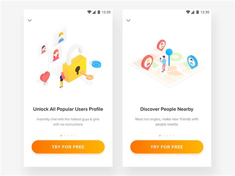 Illustrations Unlock And Nearby By Tiyi🦁 On Dribbble