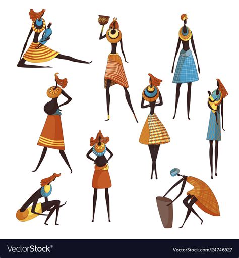 african woman clipart