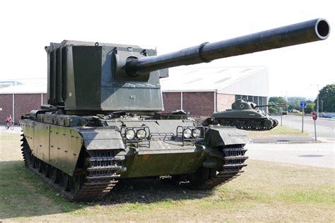 British Turret For 183 Mm Tank Destroyer Fv4005 Stage Ii On The