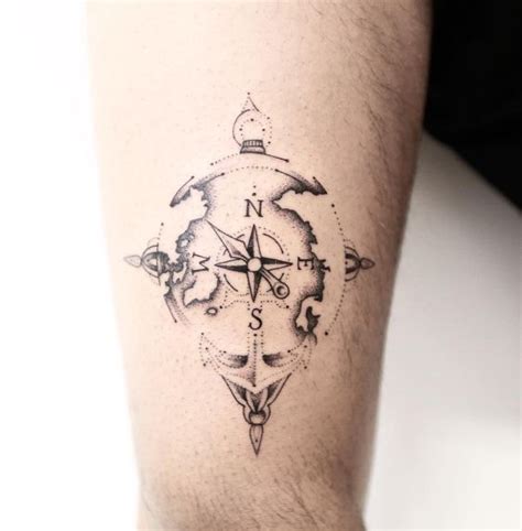 50 Compass Tattoos For Men 2019 Designs And Meanings Tattoo Ideas