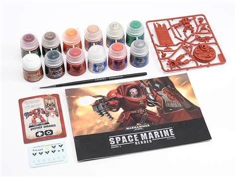 Warhammer 40000 Space Marine Heroes Series 2 Basic Painting Set