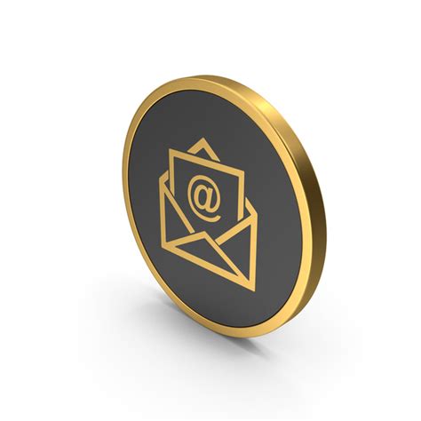 Gold Icon Email Envelope Png Images And Psds For Download Pixelsquid