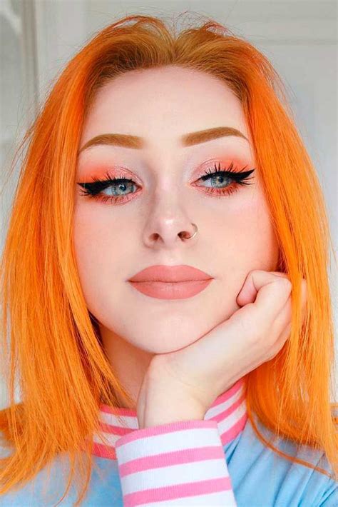 incredible vibrant and versatile orange hair for all tastes hair color orange orange hair