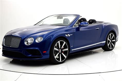 New 2017 Bentley Continental Gt V8 S Convertible For Sale 255855