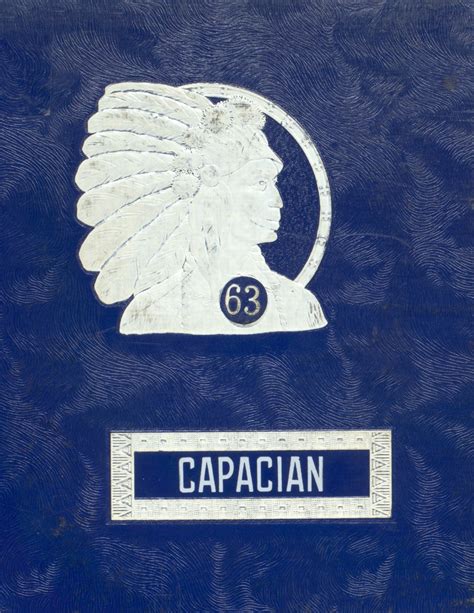 1963 Yearbook From Capac High School From Capac Michigan For Sale