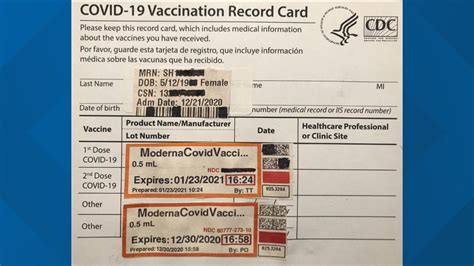 Lost Covid19 Vaccine Card Can You Replace Cdc Fact Check 2021