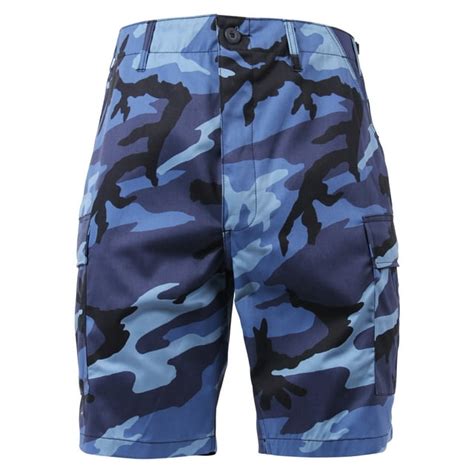 Rothco Colored Camo Bdu Shortssky Blue Camomedium