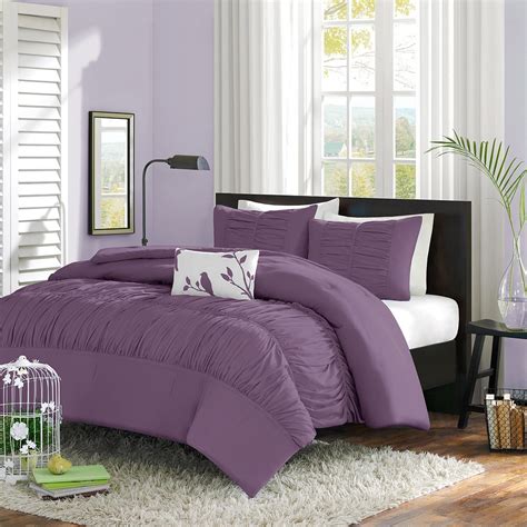 Find bedding sets and snooze sets to complete your bed at urban outfitters. Solid Purple Teen Bedding Sets