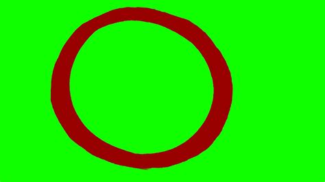 Animated Paint Circle Green Screen Sound Included Free Download Youtube