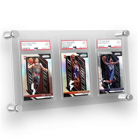 Buy Prezatrading Card Display Case For Wall Graded Sports Card For