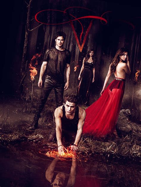 The Vampire Diaries Season 5 Promotional Poster The Vampire