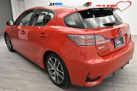 Used 2017 Lexus Ct 200h Base 4dr Hatchback Stock 12091 Red Mileage