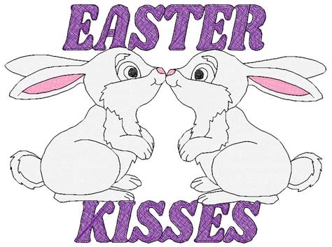 Bunny Kisses Easter Wishes Oregonpatchworks