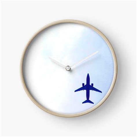 Airplane Clock By Kraina Clock Airplane Clock Quartz Clock Mechanism