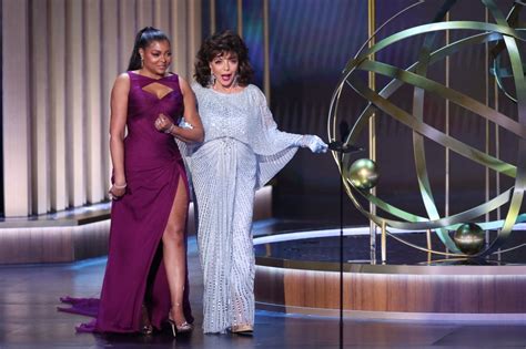 Joan Collins 90 Stuns Emmys 2024 Viewers With Ageless Look What