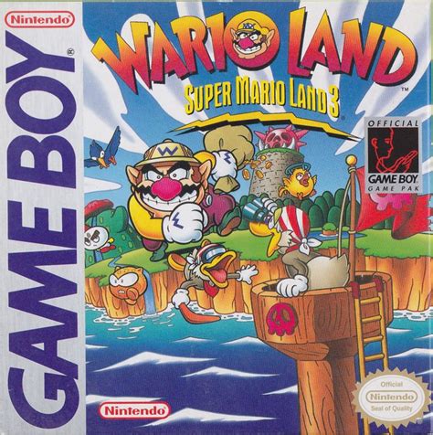 Wario Land Super Mario Land 3 For Game Boy 1994 Mobygames