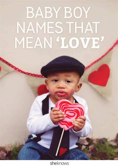 Baby boy names that mean 'love' are perfect for your little valentine ...