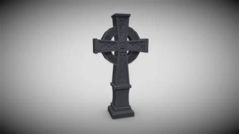stylized tombstone 3d model by christian drury christiandrury [12f62da] sketchfab