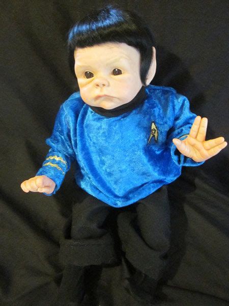 Baby Spock From Star Trek Reborn Baby Doll Reborn Babies Reborn Baby