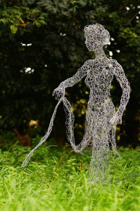 Wire Sculpture Dancing Figure Di Spalding Scenic Artist