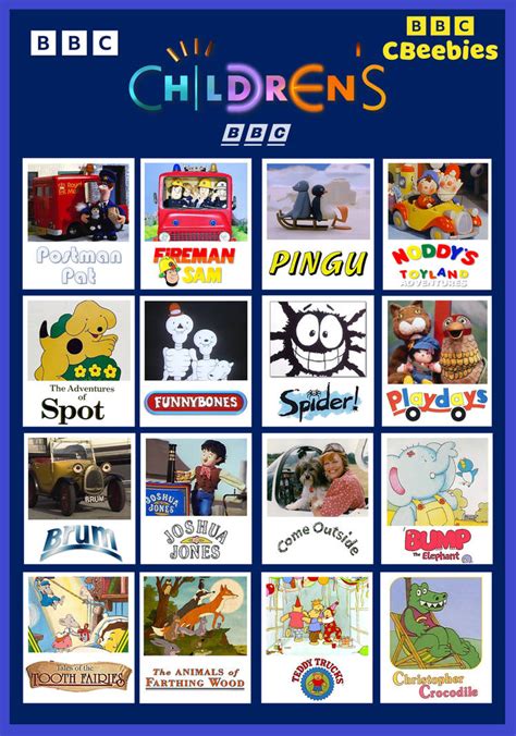 Bbc Childrens Tv Programmes From The 1991 1994 By Gikesmanners1995