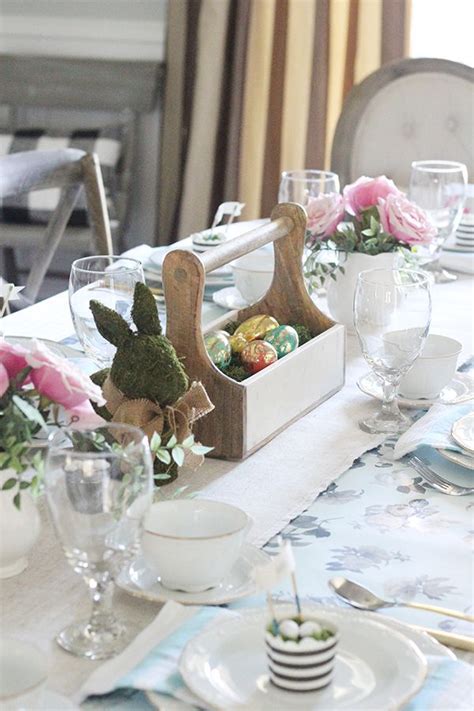 Tips For Setting A Simple Elegant Easter Tablescape Easter