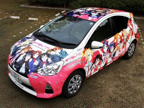 crunchyroll get a ride in a girls und panzer or love live car