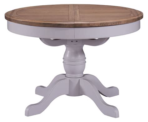 Georgia Painted Round Pedestal Dining Table Eyres Furniture