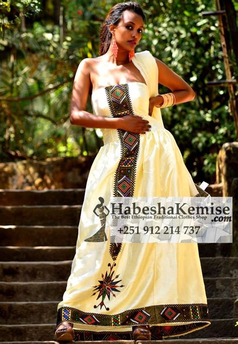 Seductive Habesha Ethiopian Traditional Clothes 67 Ph