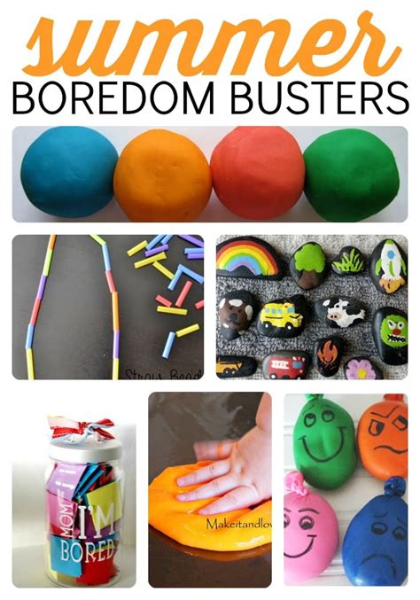 Summer Boredom Busters Somewhat Simple