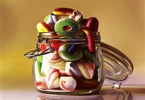 Stunning Hyper Realistic Candy Paintings 1 Fubiz Media