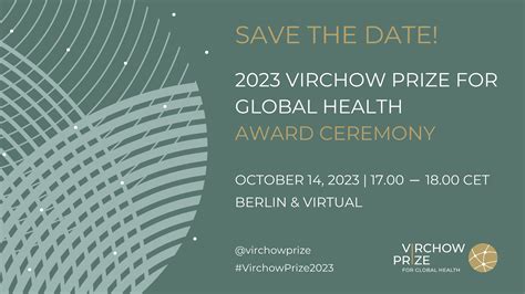 2023 Virchow Prize For Global Health Award Ceremony Global Health Council