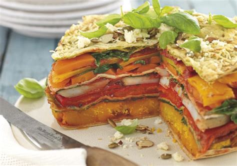 Chargrilled Vegetable Stack Recipe Quick And Easy At Nz