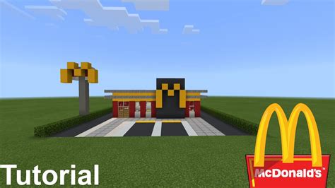Minecraft How To Build McDonald S Part 1 City Tutorial YouTube