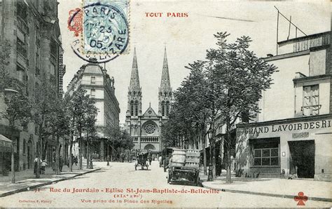 Paris Église Saint Jean Baptiste De Belleville Paris Xix