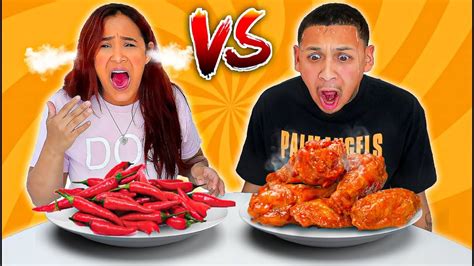 Spicy Vs Extreme Spicy Food Challenge Youtube