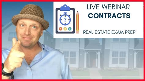 Real Estate Exam Prep Webinar Contracts As They Relate To The Real