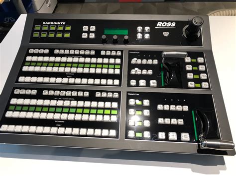 ROSS VIDEO CARBONITE HD SWITCHER, BLACK PANEL- USED - Allied Broadcast Group