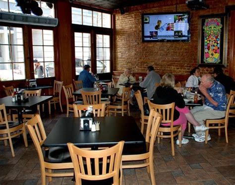 A fan favorite is the restaurant's green mussel dynamite: Huck Finn's Cafe in New Orleans. Supper last night ...