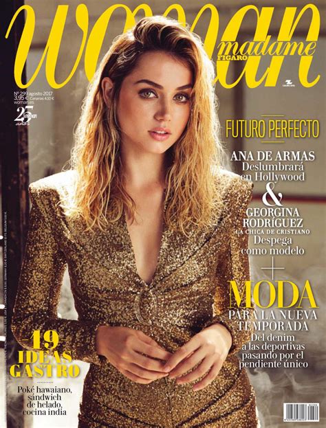 Ana De Armas Woman Madame Figaro August 2017 Issue • Celebmafia