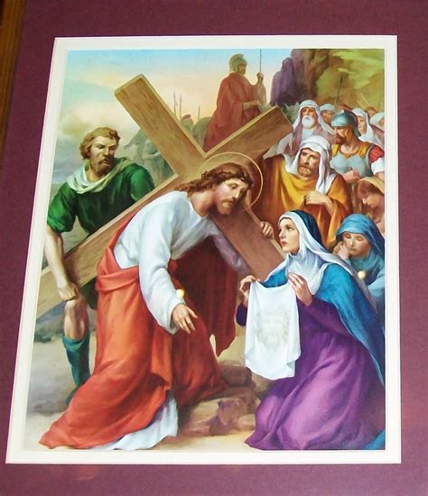 Saints In The Stations Of The Cross Bible Saints