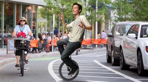 Idiot Riding Unicycle Must Be Unaware Of Less Complicated Forms Of