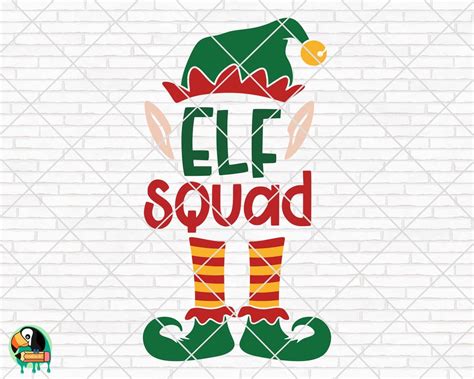 Elf Squad Svg