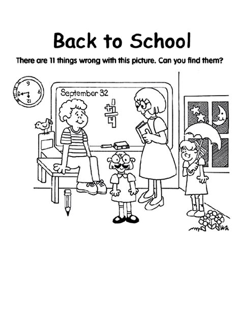 New clothes, fresh new school supplies, long sharp pencils! Back to School Coloring Page | crayola.com