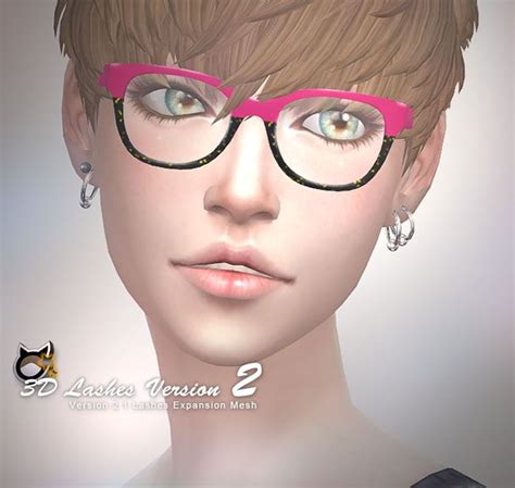 The Best 3d Eyelashes By Kijiko Sims 4 Eyelashes Sims