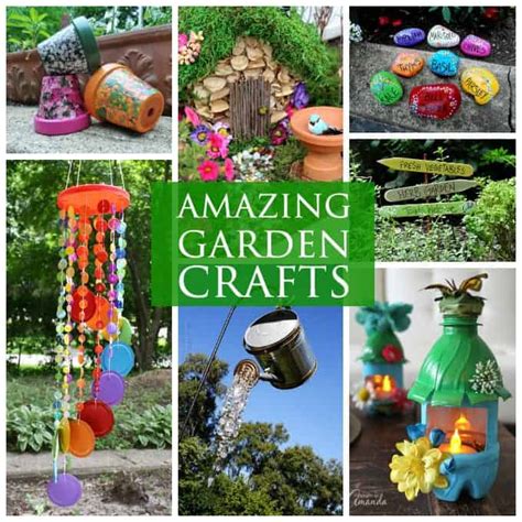 Garden Crafts 26 Garden Craft Ideas You Can Make