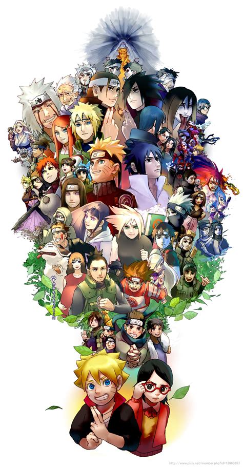Naruto Wallpaper All Characters Anime Daily Wallpaper